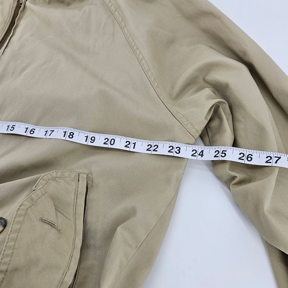 Vtg Sears Roebuck Harrington Jacket Size L 90s Plaid Utility Dad Classic Outdoor - Picture 4 of 10